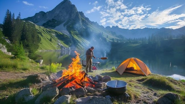 Mountain Camping Bliss: Embrace Nature and Adventure